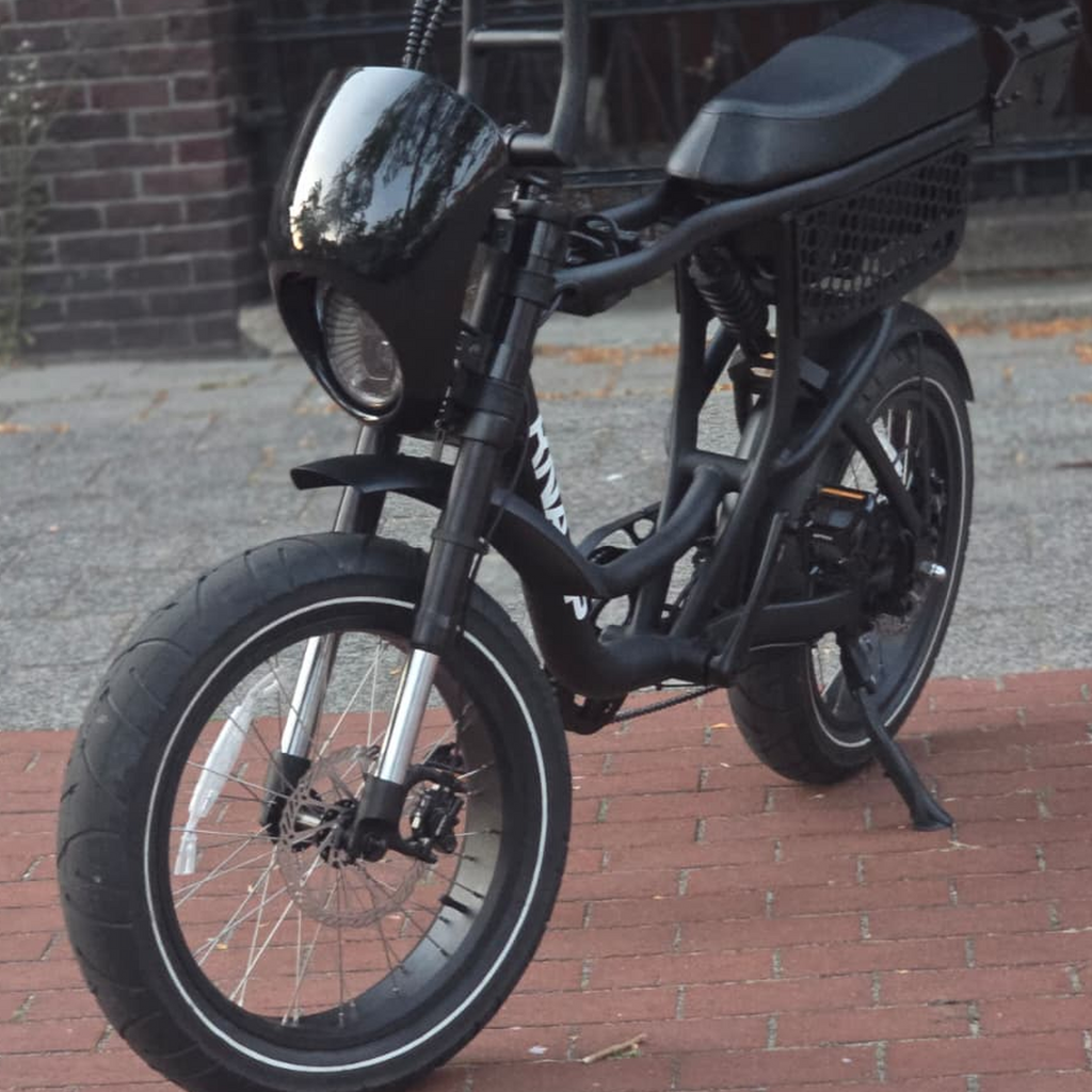 Knaap HRLY Front Glans Zwart