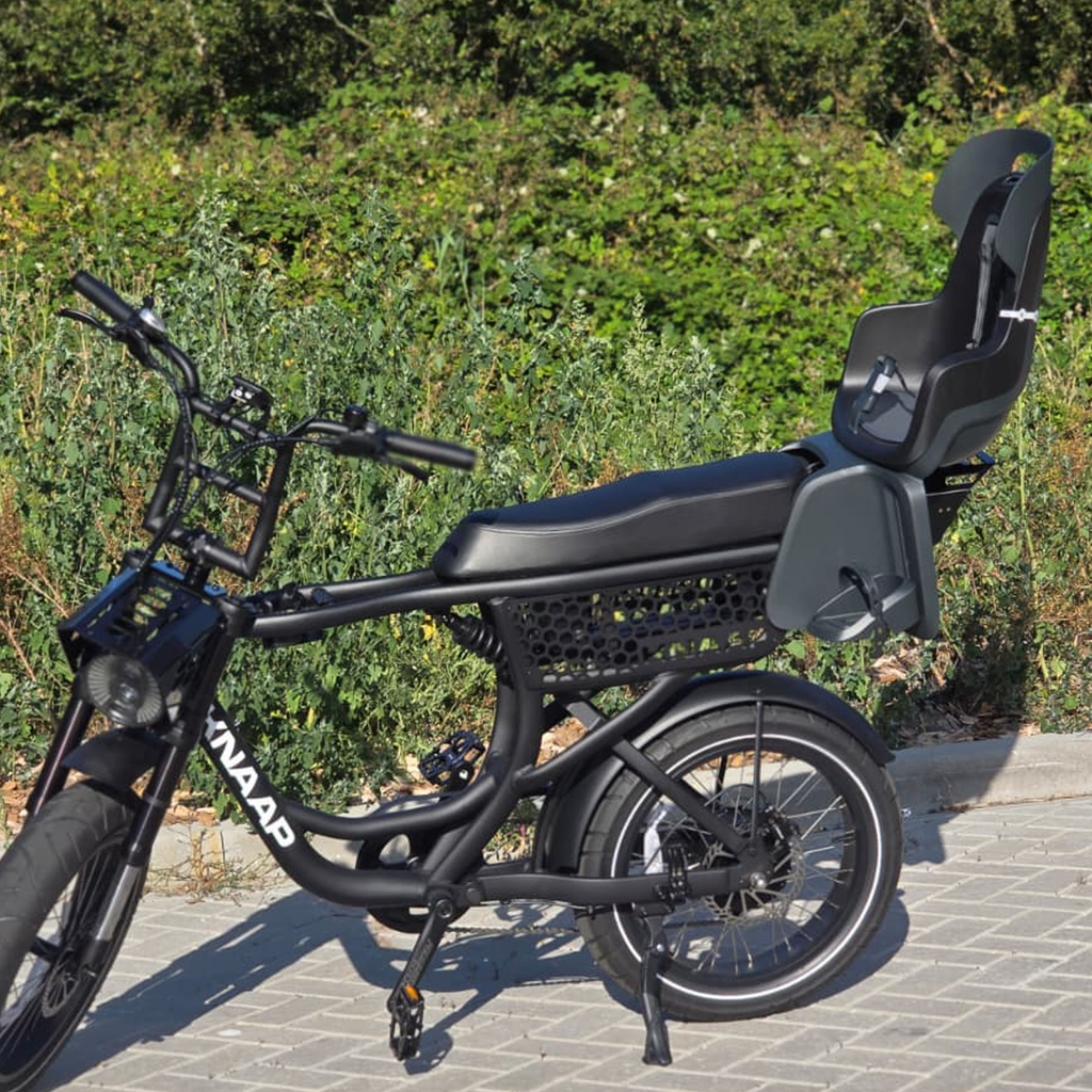 Knaap Achterdrager + Bobike GO Maxi Kinderzitje