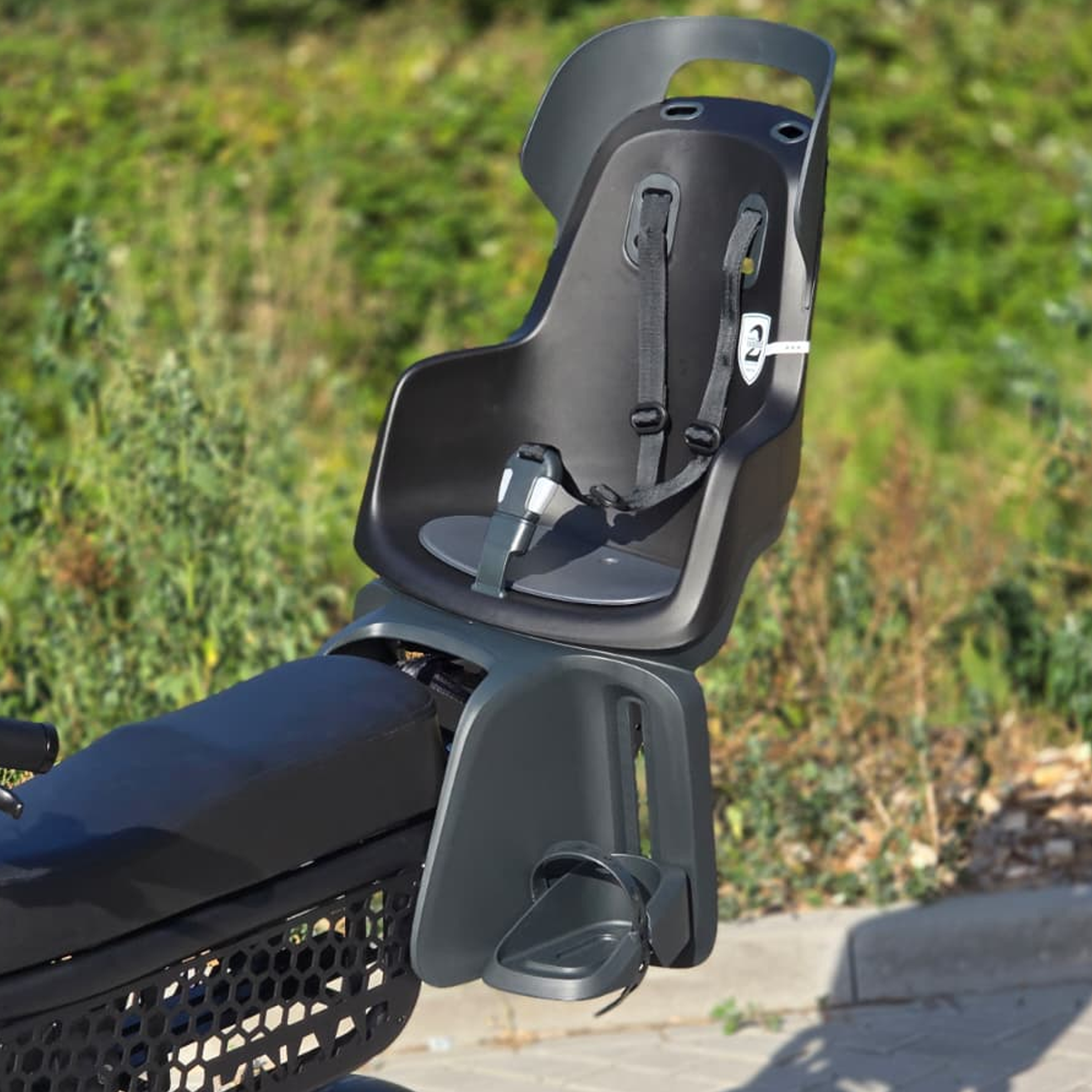 Knaap Achterdrager + Bobike GO Maxi Kinderzitje