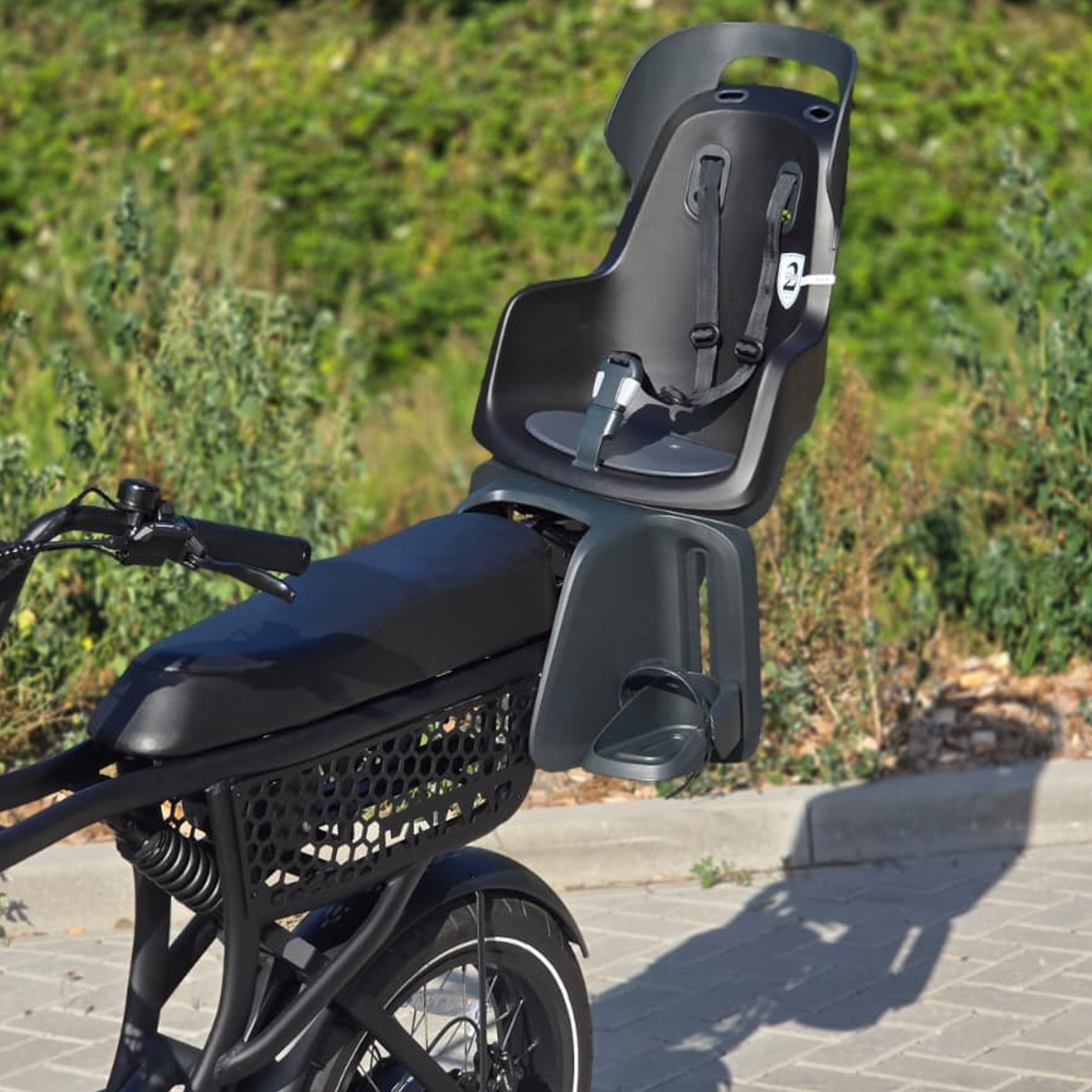 Knaap Achterdrager + Bobike GO Maxi Kinderzitje