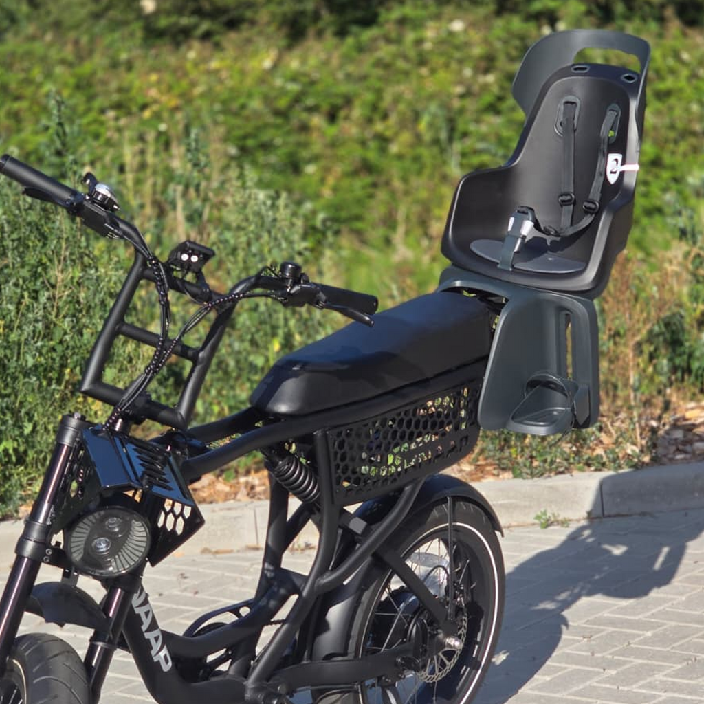 Knaap Achterdrager + Bobike GO Maxi Kinderzitje