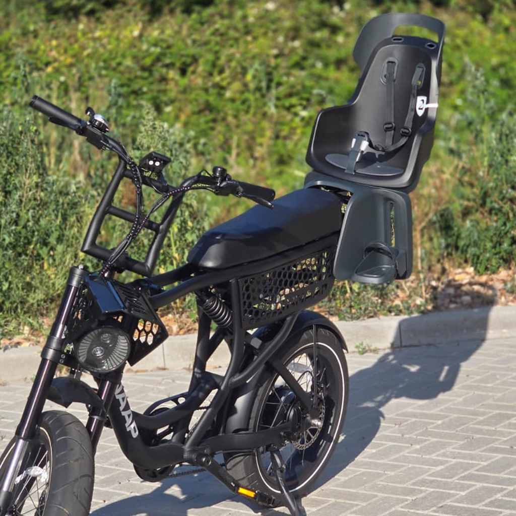 Knaap Achterdrager + Bobike GO Maxi Kinderzitje