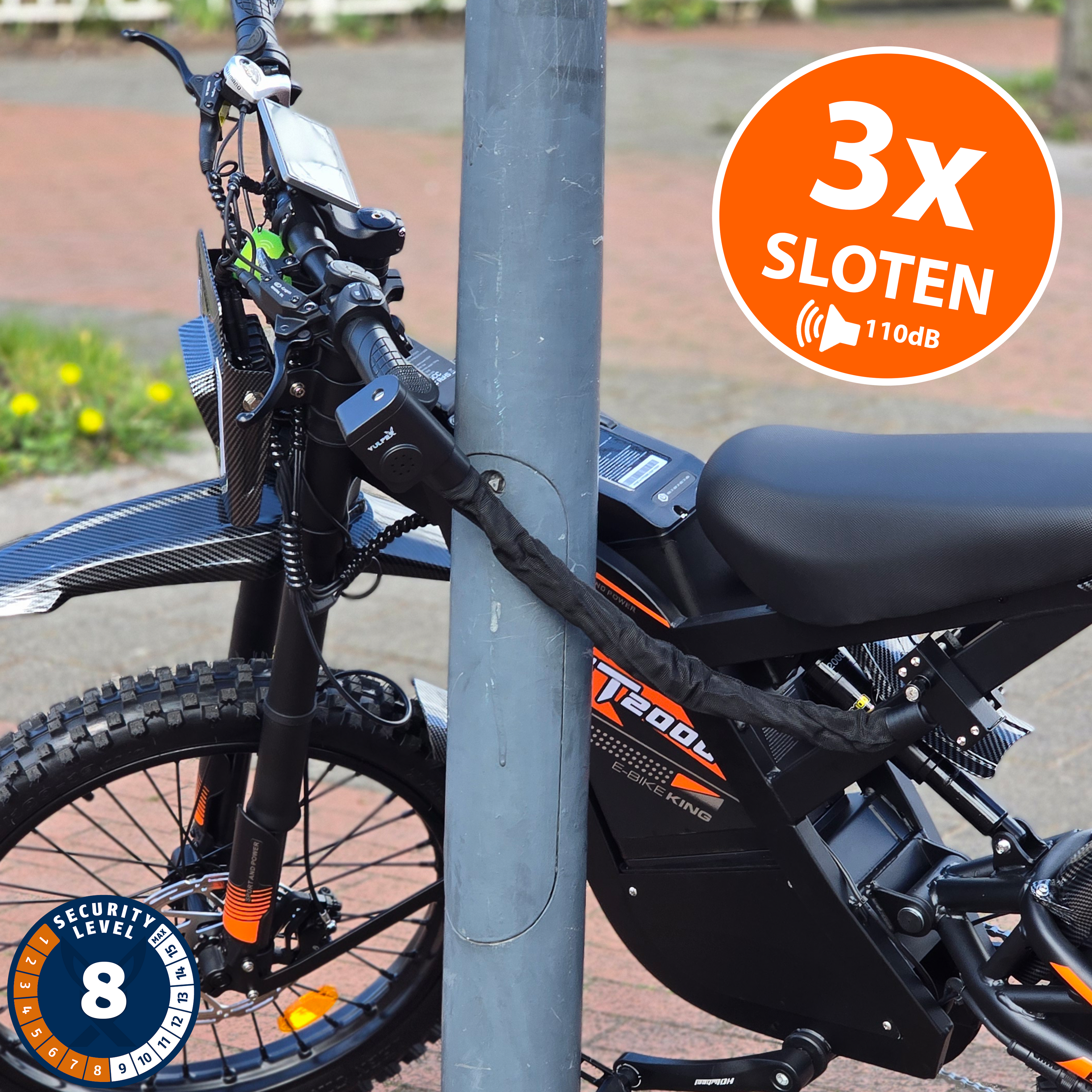 3x Vulpex AlarmLock [LEVEL 8]