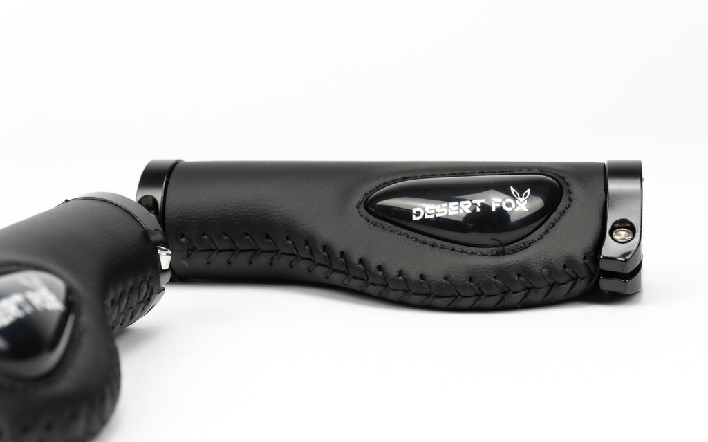 Handvatten Vegan leer zwart luxe – Desert Fox
