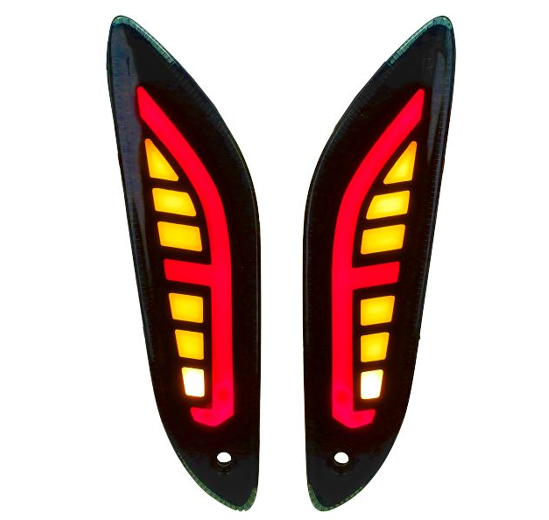 Vespa LED Tube Smoke Knipperlichten achter