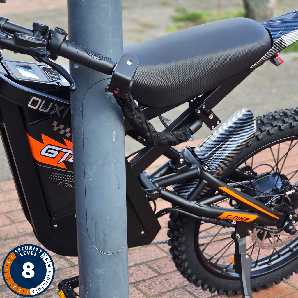 Fatbike Stuurslot Vulpex AlarmLock [LEVEL 8]