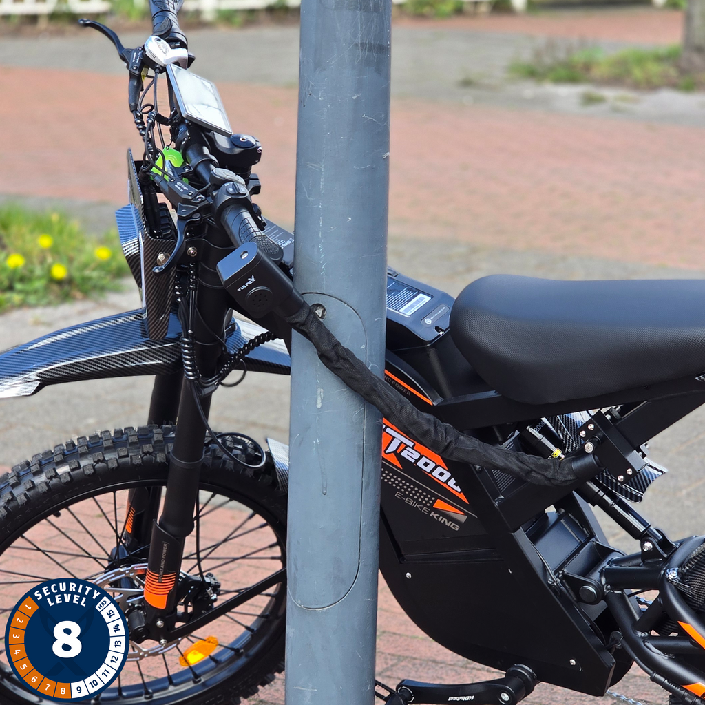 Fatbike Stuurslot Vulpex AlarmLock [LEVEL 8]