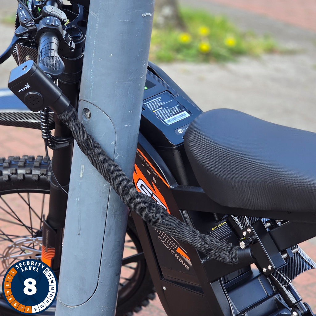 Fatbike Stuurslot Vulpex AlarmLock [LEVEL 8]