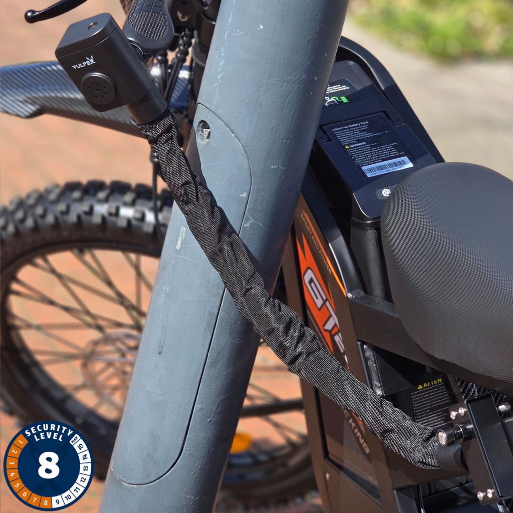 Fatbike Stuurslot Vulpex AlarmLock [LEVEL 8]
