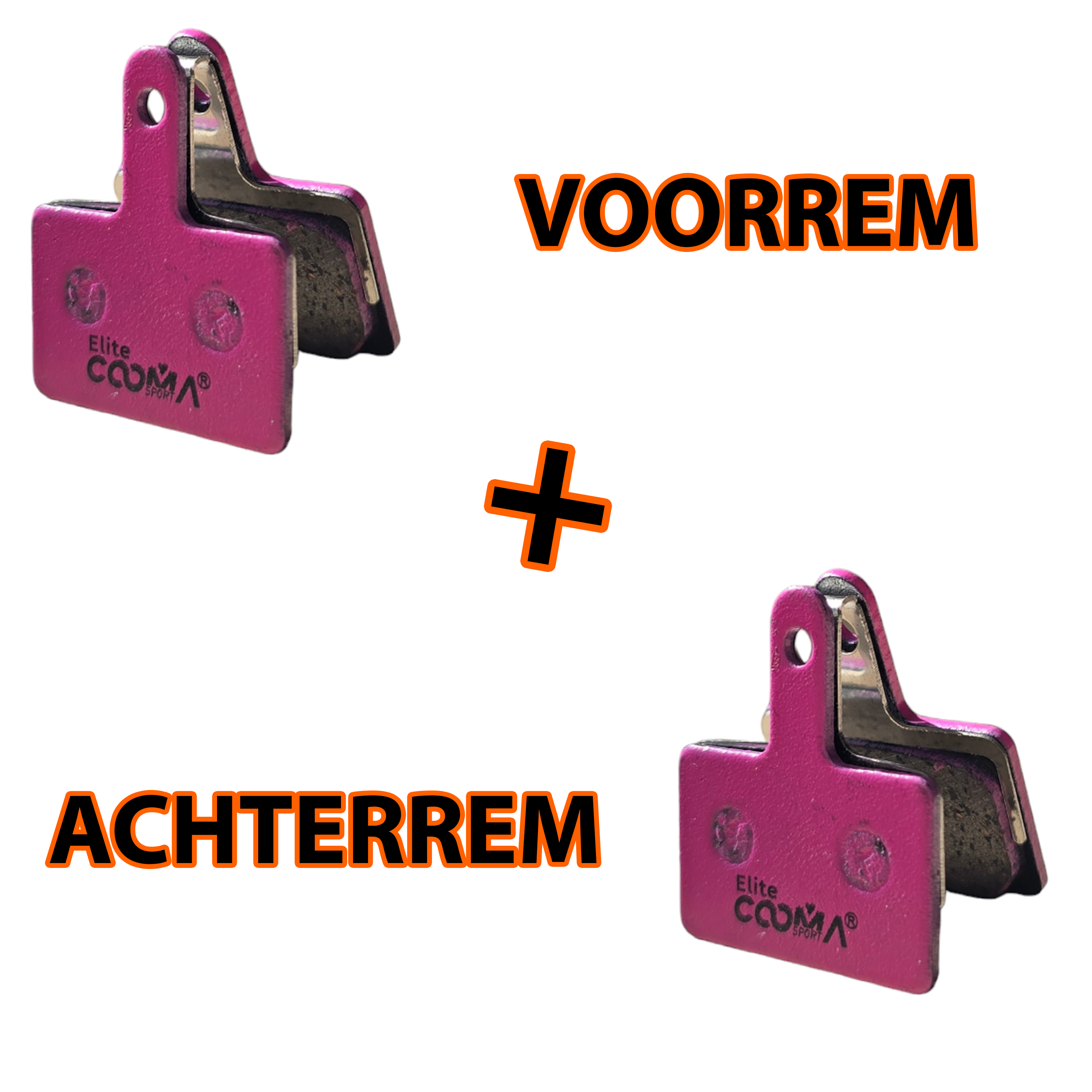 2x set Keramische remblokken Type 1