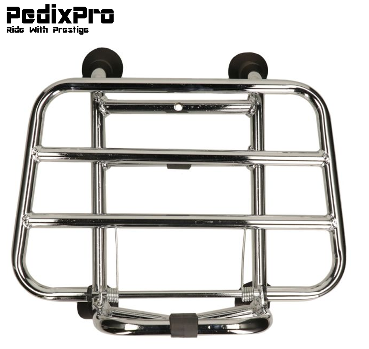 Voorklapdrager Vespa Sprint & Primavera / Elettrica – Mat Zwart, Glans Zwart & Chroom | PedixPro®