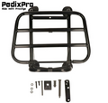 Voorklapdrager Vespa Sprint & Primavera / Elettrica – Mat Zwart, Glans Zwart & Chroom | PedixPro®