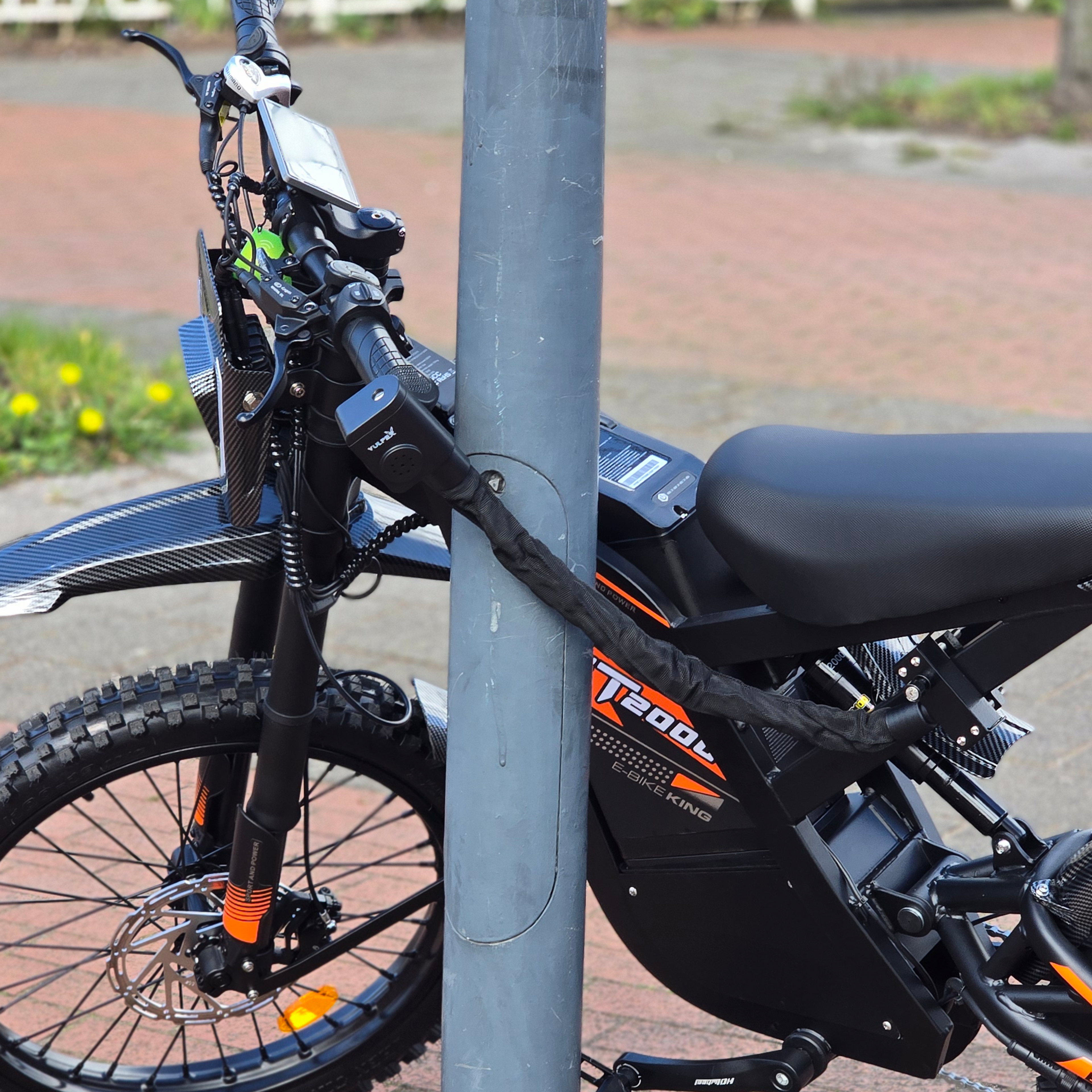 Fatbike Stuurslot Vulpex AlarmLock [LEVEL 8]