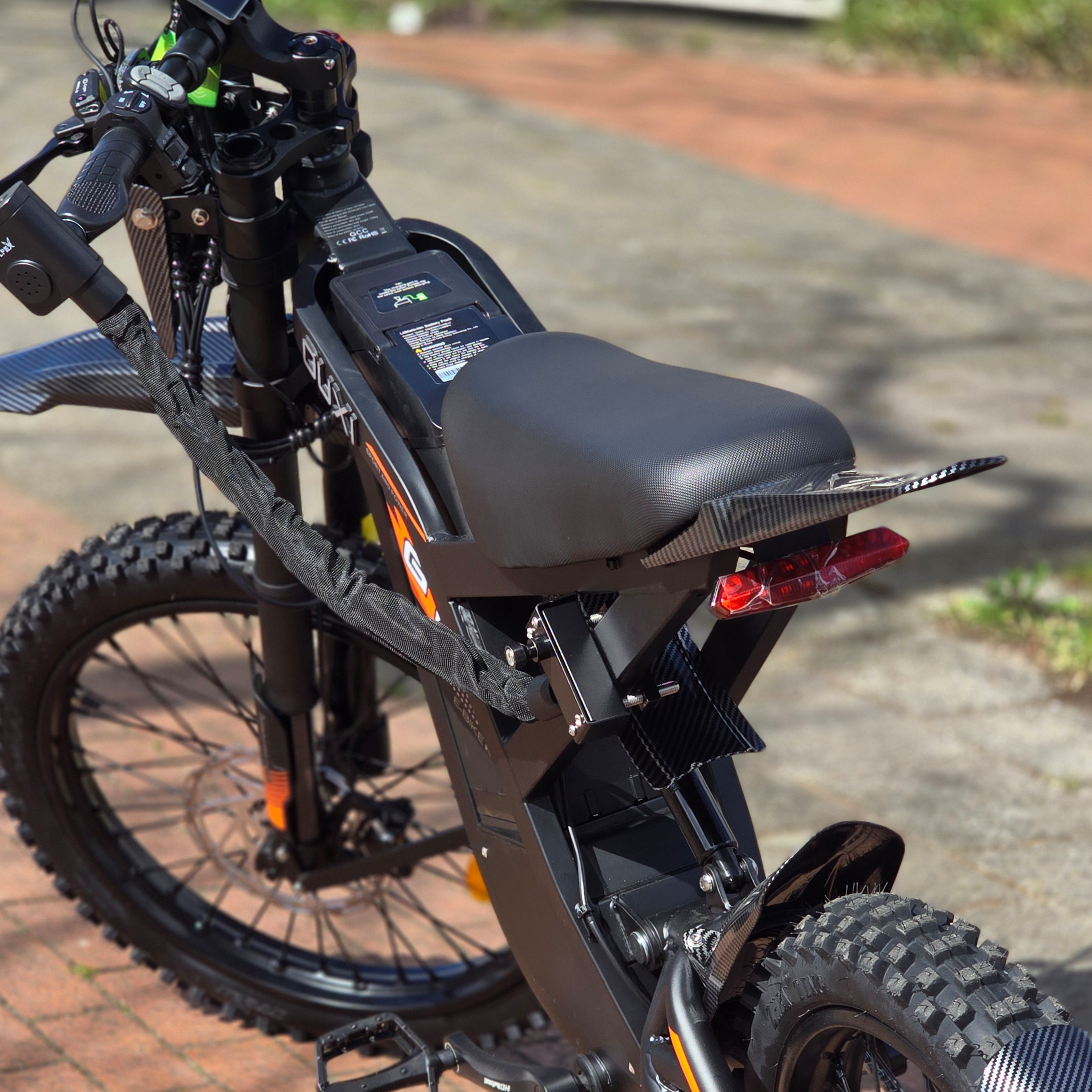 Fatbike Stuurslot Vulpex AlarmLock [LEVEL 8]
