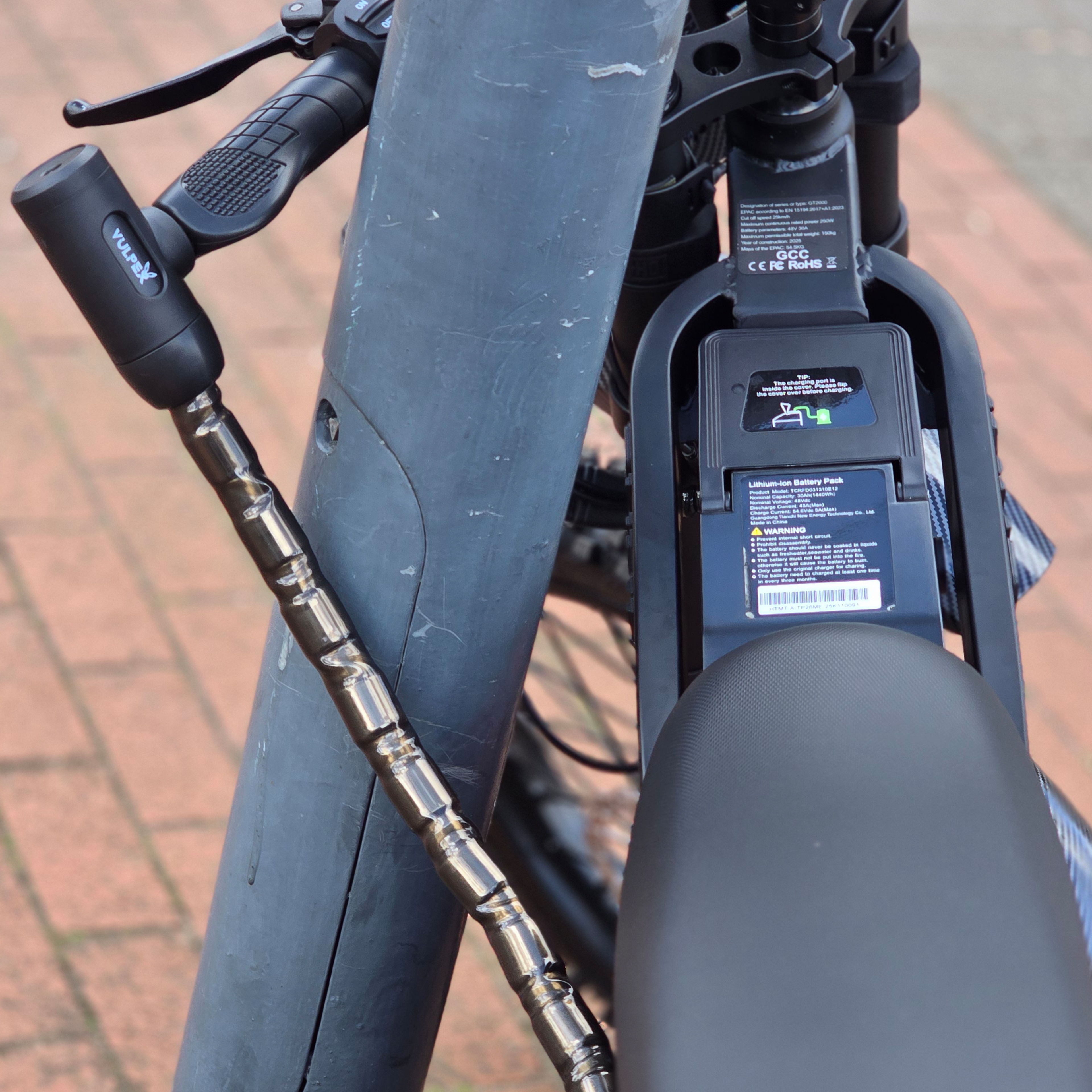 Fatbike stuurslot Vulpex