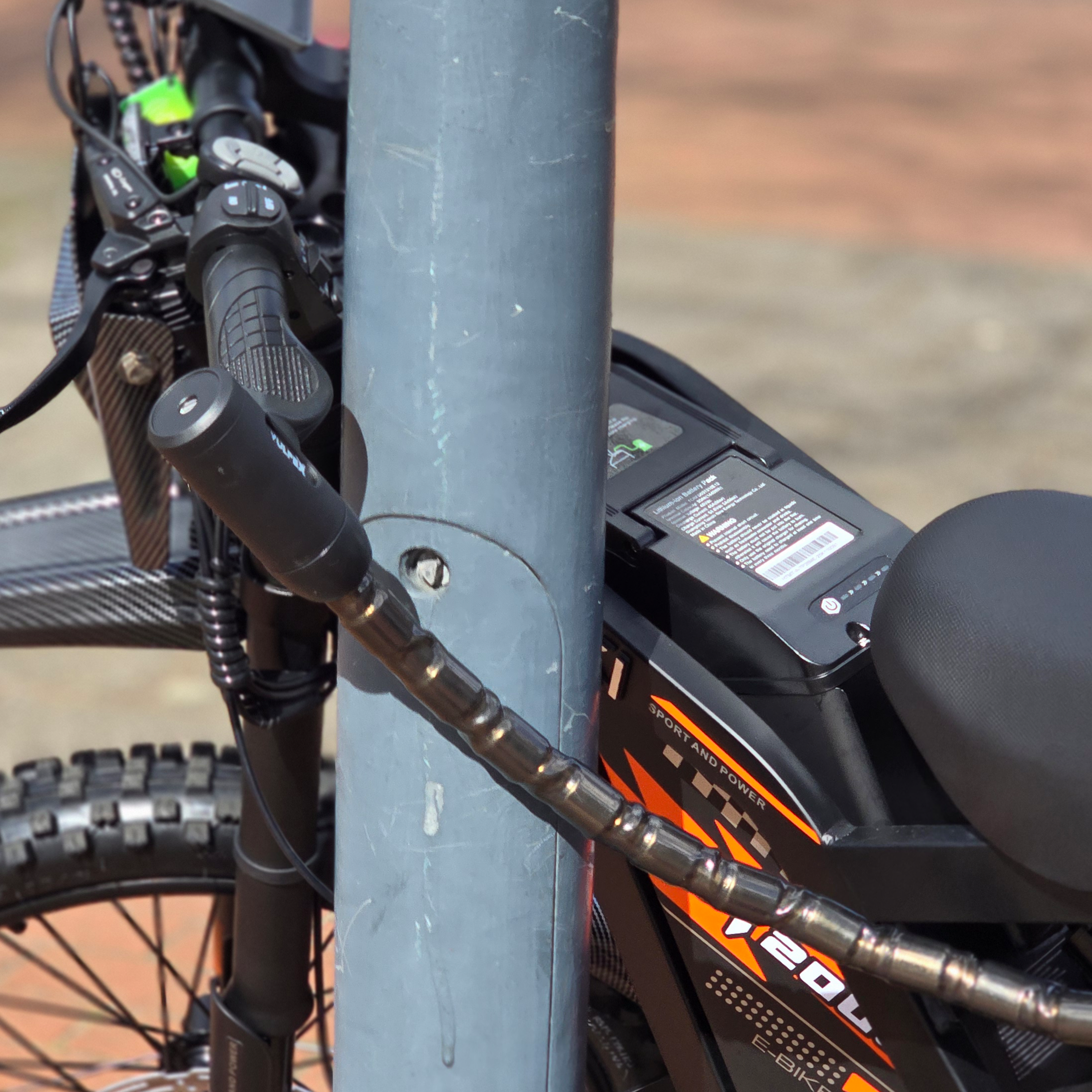 Fatbike stuurslot Vulpex