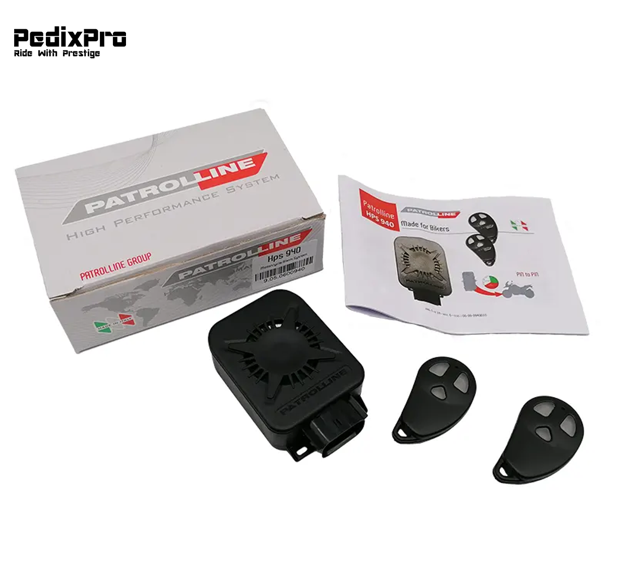 Vespa Alarm systeem