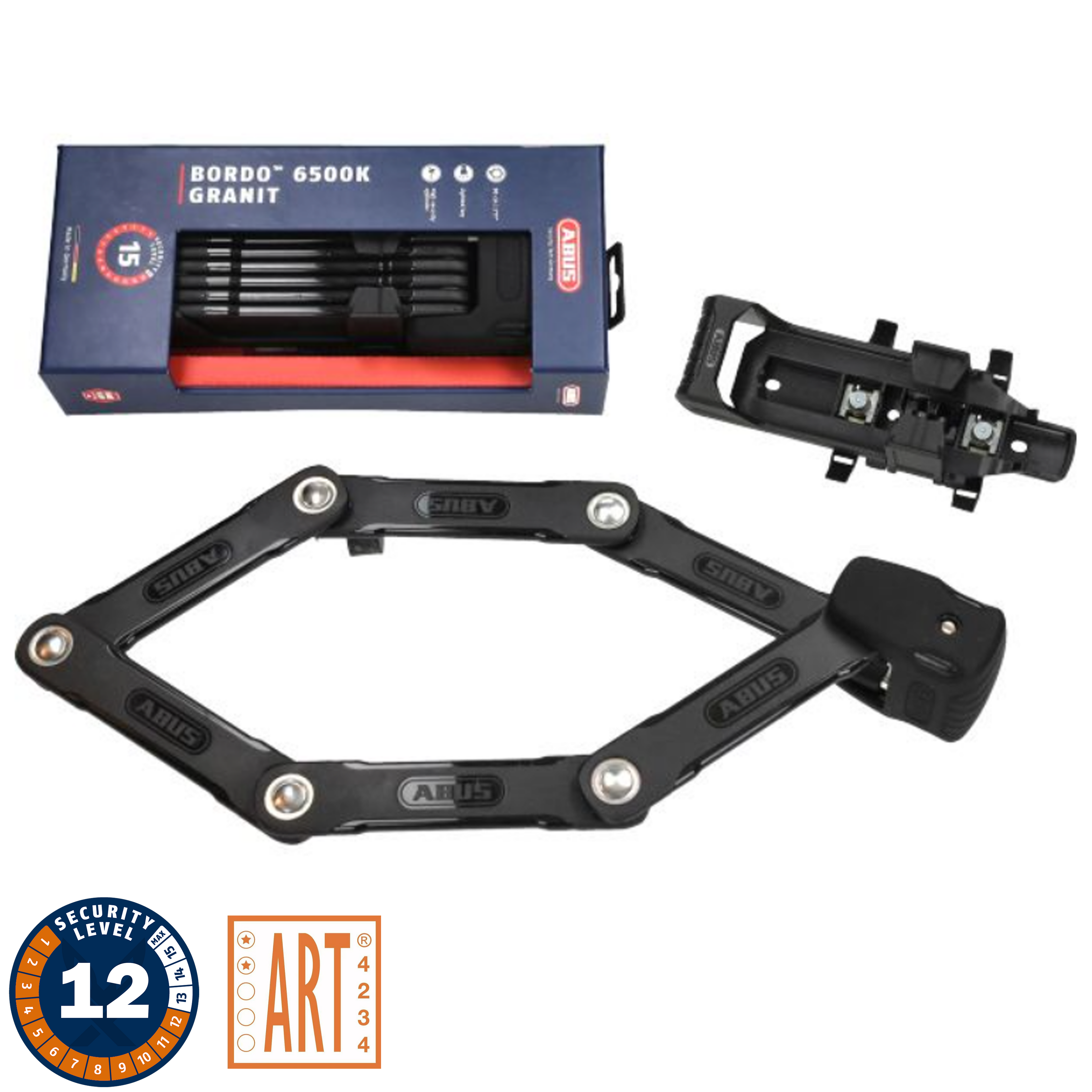 ABUS ART 2 Vouwslot 85 cm [LEVEL 12]